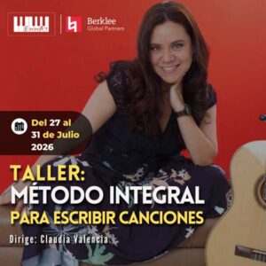Método integral para escribir canciones Jornada Diurna
